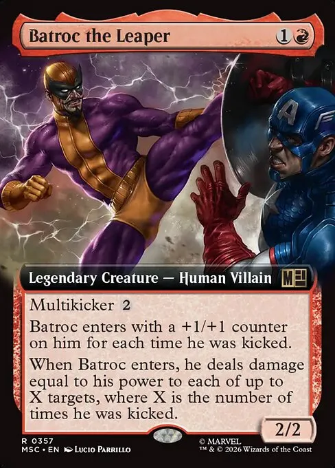 Batroc the Leaper - Foil