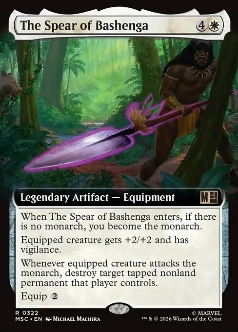 The Spear of Bashenga - Foil