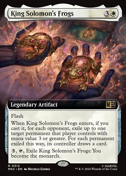 King Solomon's Frogs - Foil