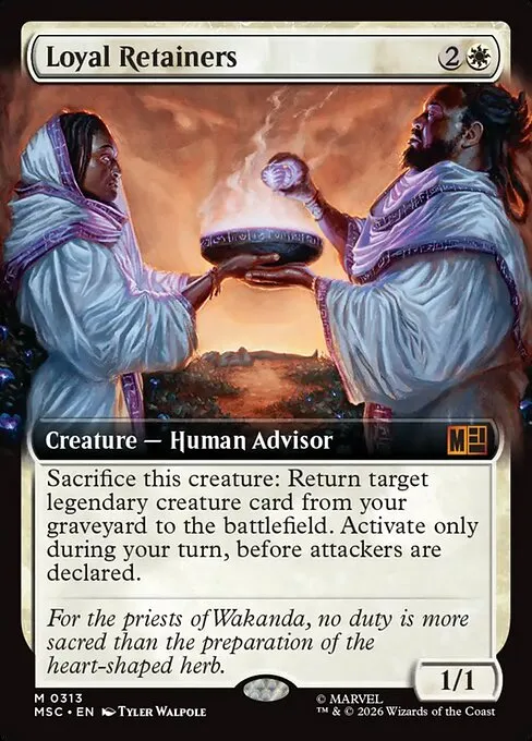 Loyal Retainers - Foil