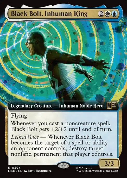 Black Bolt, Inhuman King - Foil