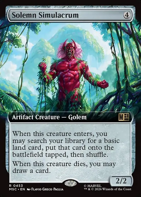 Solemn Simulacrum - Foil