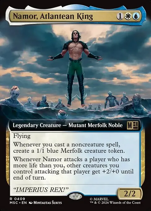 Namor, Atlantean King - Foil