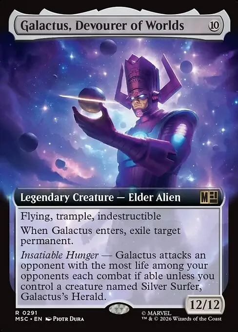 Galactus, Devourer of Worlds - Foil