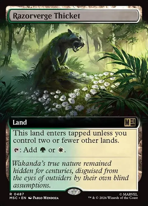 Razorverge Thicket - Foil