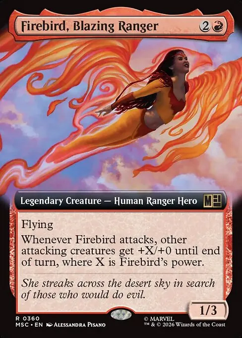 Firebird, Blazing Ranger - Foil