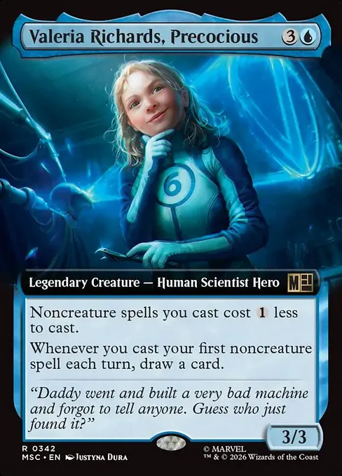 Valeria Richards, Precocious - Foil