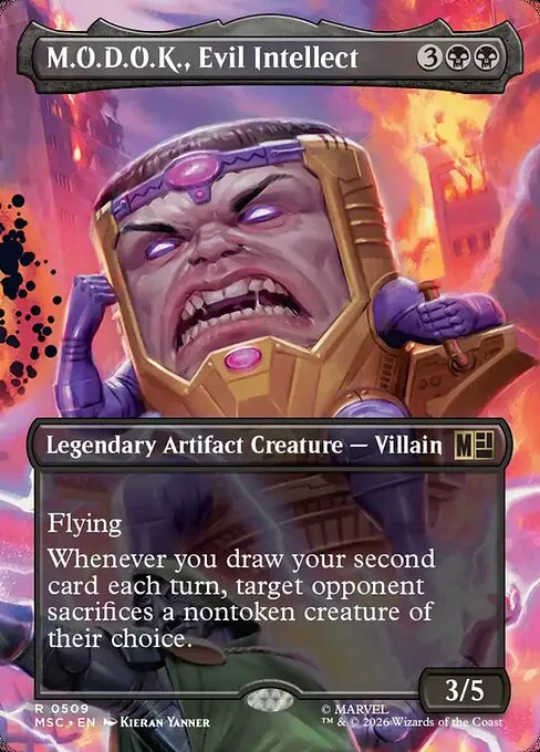 M.O.D.O.K., Evil Intellect - Foil