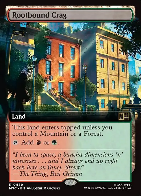 Rootbound Crag - Foil