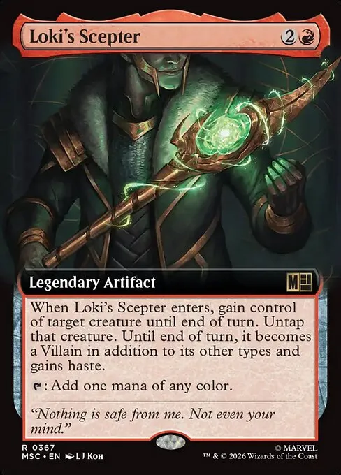 Loki's Scepter - Foil