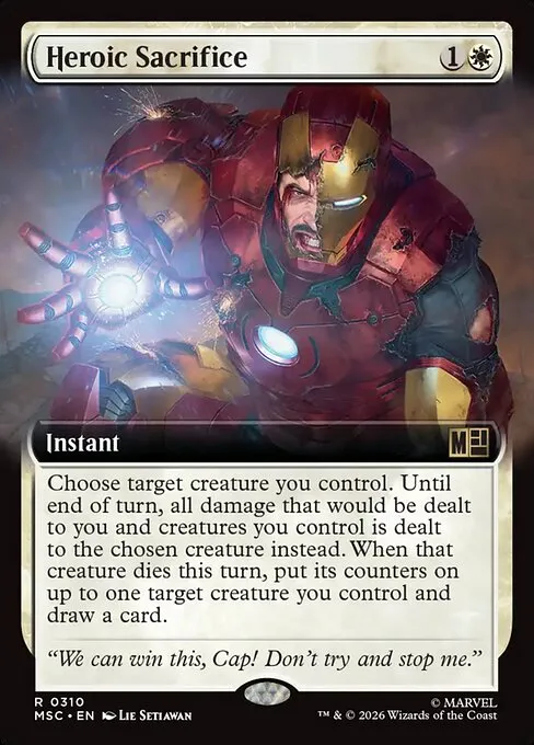 Heroic Sacrifice - Foil