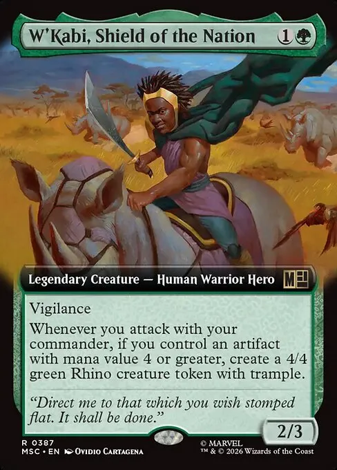 W'Kabi, Shield of the Nation - Foil