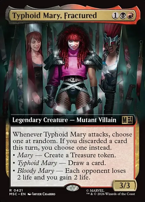 Typhoid Mary, Fractured - Foil