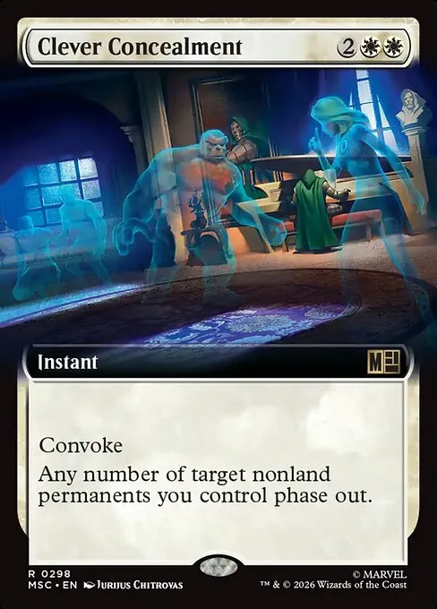 Clever Concealment - Foil