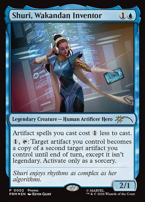 Shuri, Wakandan Inventor - Foil