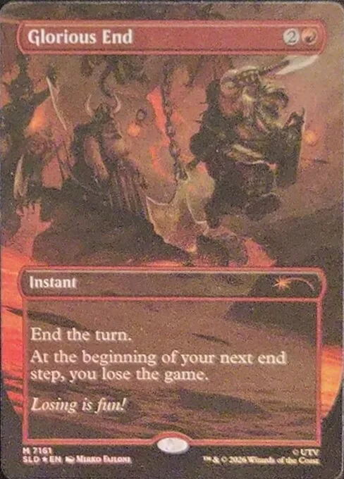 Glorious End - Foil