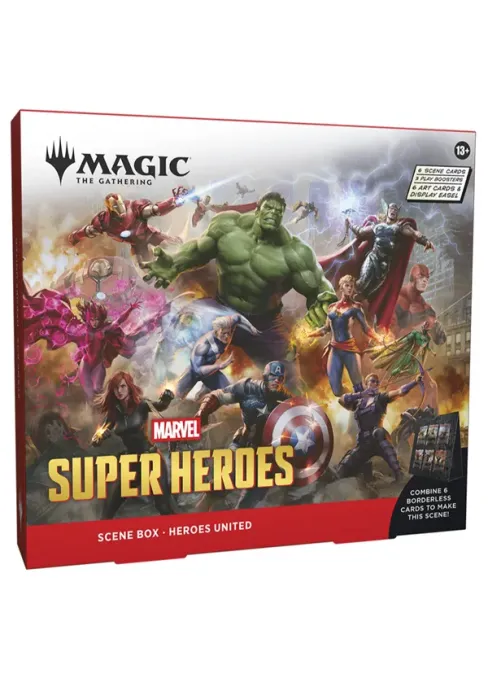 MARVEL SUPER HEROES - Heroes United Scene Box