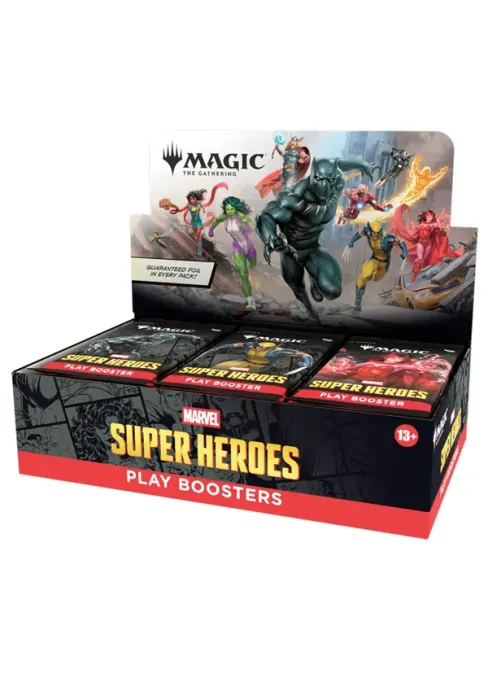 MARVEL SUPER HEROES - Play Booster Box