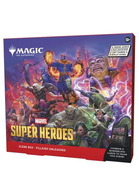 MARVEL SUPER HEROES - Villains Unleashed Scene Box