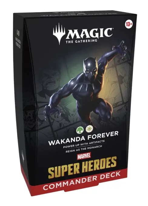 MARVEL SUPER HEROES - Wakanda Forever Commander Deck