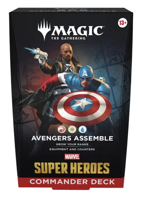 MARVEL SUPER HEROES - Avengers Assemble Commander Deck
