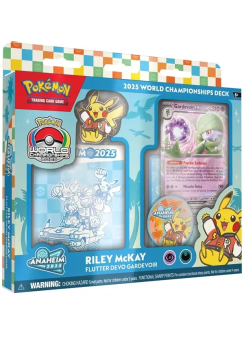 POKÉMON: World Championship Deck 2025 - Riley McKay – "KSI's Gardevoir"