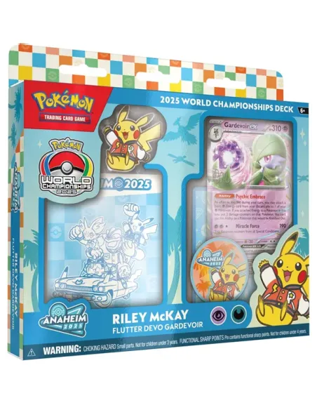 POKÉMON: World Championship Deck 2025 - Riley McKay – "KSI's Gardevoir"