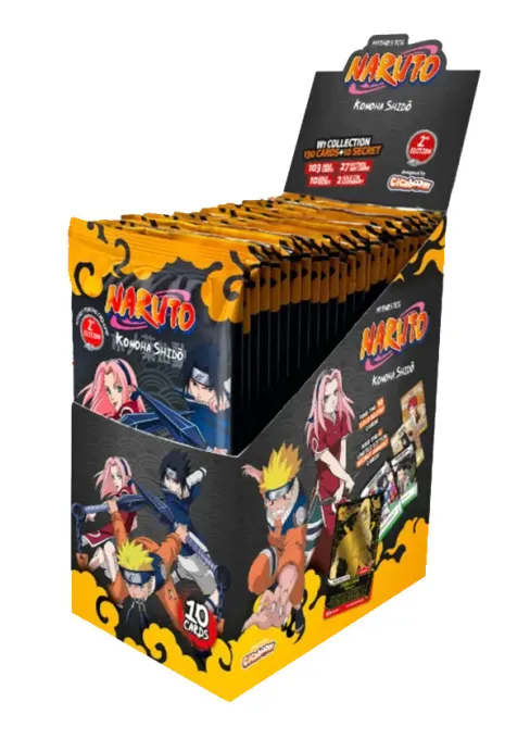 NARUTO MYTHOS TCG: Set 1: Konoha Shido - 2nd Edition Booster Box
