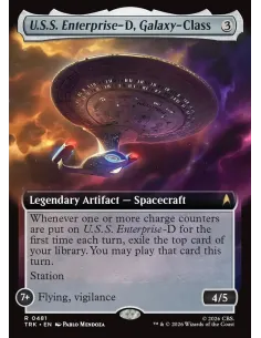 U.S.S. Enterprise-D, Galaxy-Class - Foil