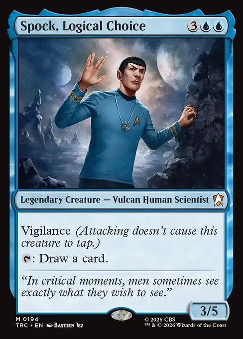 Spock, Logical Choice - Foil