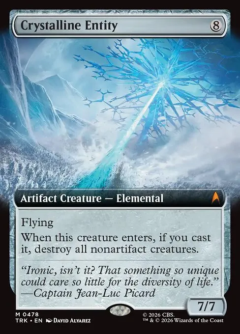 Crystalline Entity - Foil