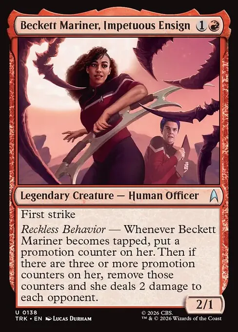 Beckett Mariner, Impetuous Ensign - Foil
