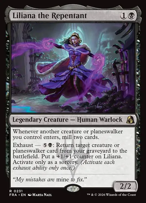Liliana the Repentant - Foil
