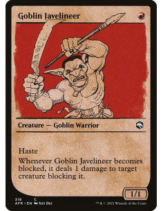 Goblin Javelineer - Foil