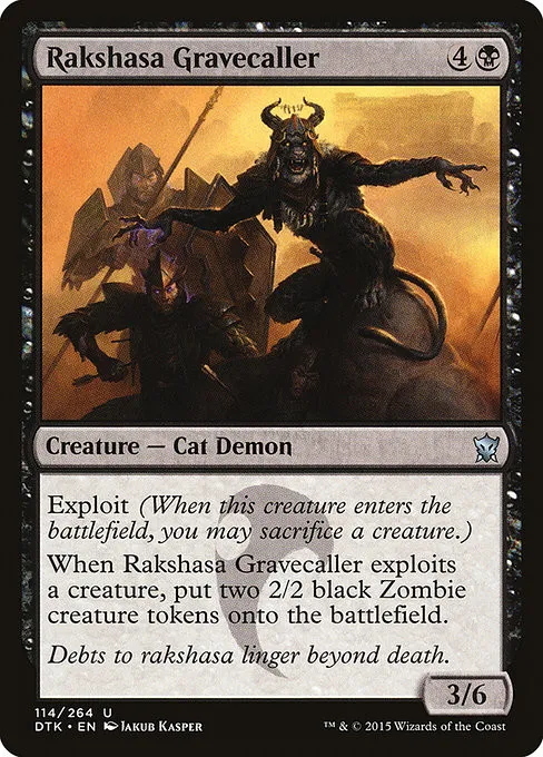 Rakshasa Gravecaller - Foil