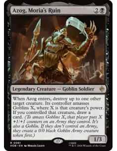Azog, Moria's Ruin - Foil