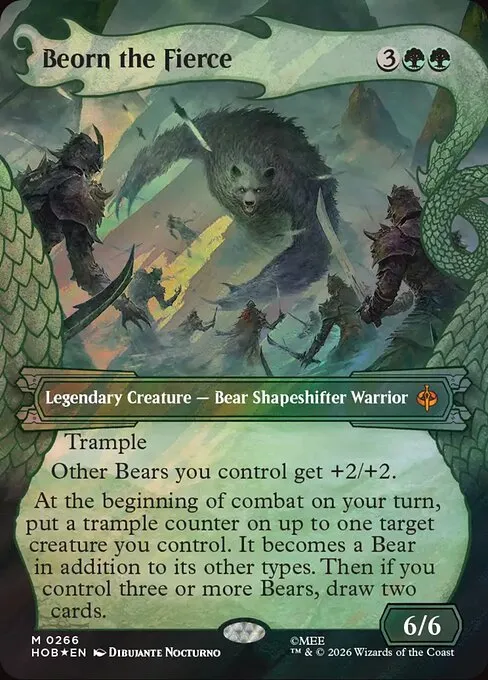 Beorn the Fierce - Foil