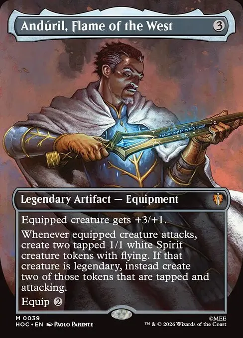 Andúril, Flame of the West - Foil