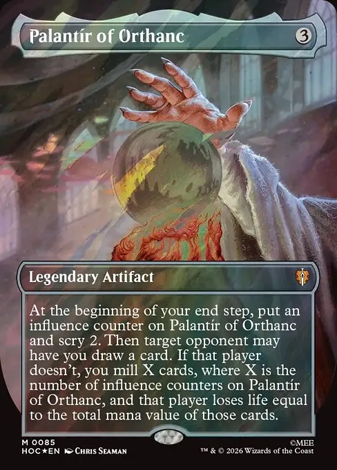 Palantír of Orthanc - Foil
