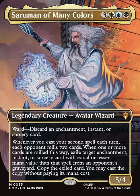 Saruman of Many Colors - Foil