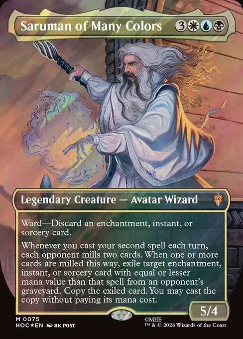 Saruman of Many Colors - Foil