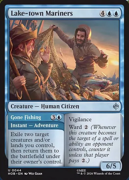 Lake-town Mariners // Gone Fishing - Foil