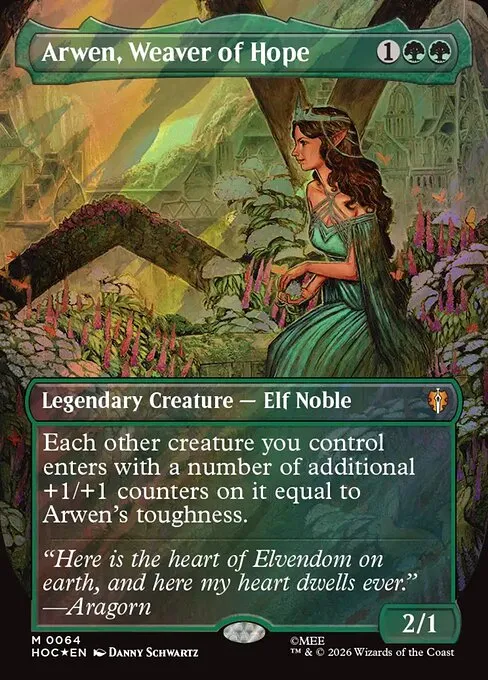 Arwen, Weaver of Hope - Foil
