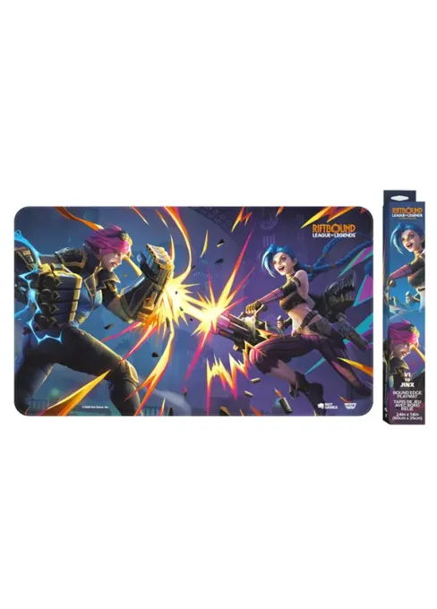 Riftbound: League of Legends - VENDETTA - Jinx vs. Vi Playmat (poškozený obal)