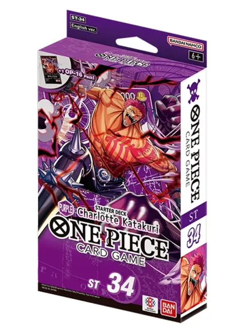 ONE PIECE - STARTER DECK (ST34) - Charlotte Katakuri (PURPLE)