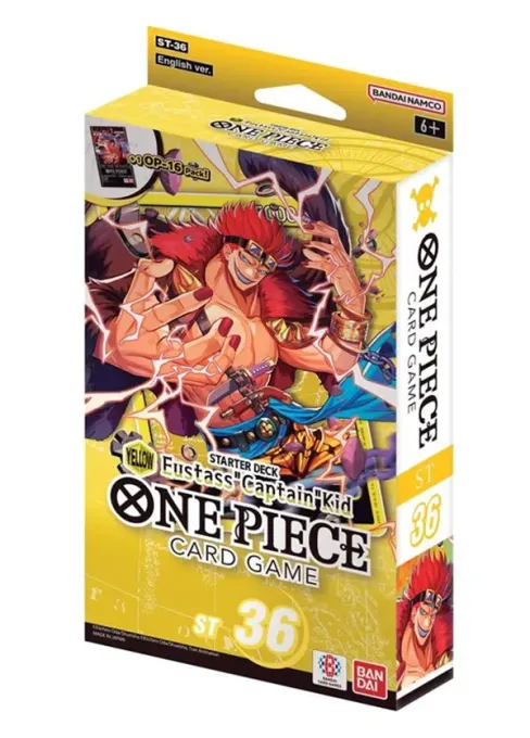 ONE PIECE - STARTER DECK (ST36) - Eustass "Captain" Kid (YELLOW)