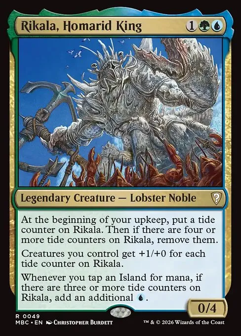 Rikala, Homarid King - Foil
