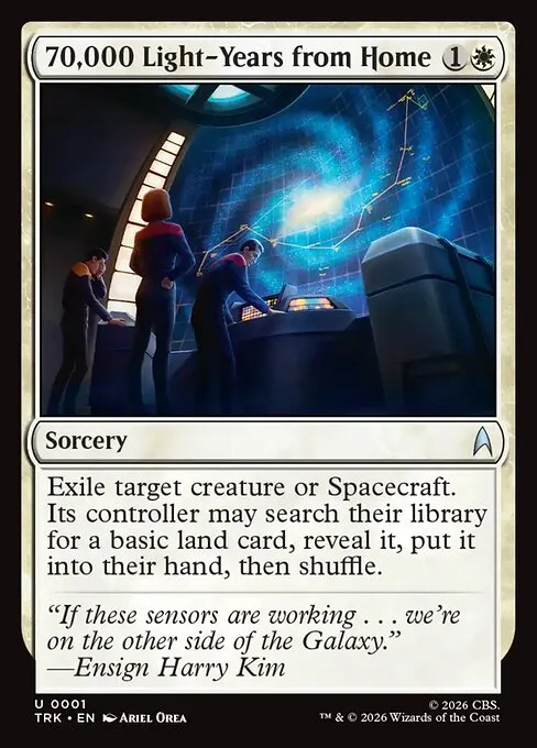 70,000 Light-Years from Home - Foil