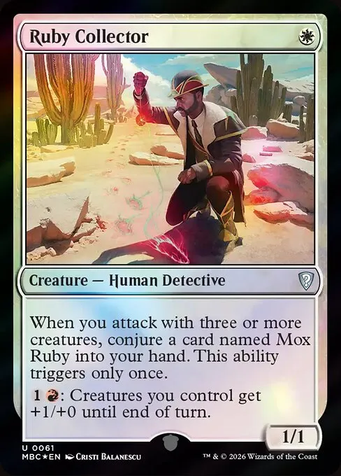 Ruby Collector - Foil