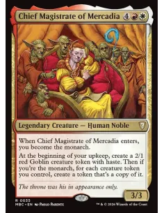 Chief Magistrate of Mercadia - Foil